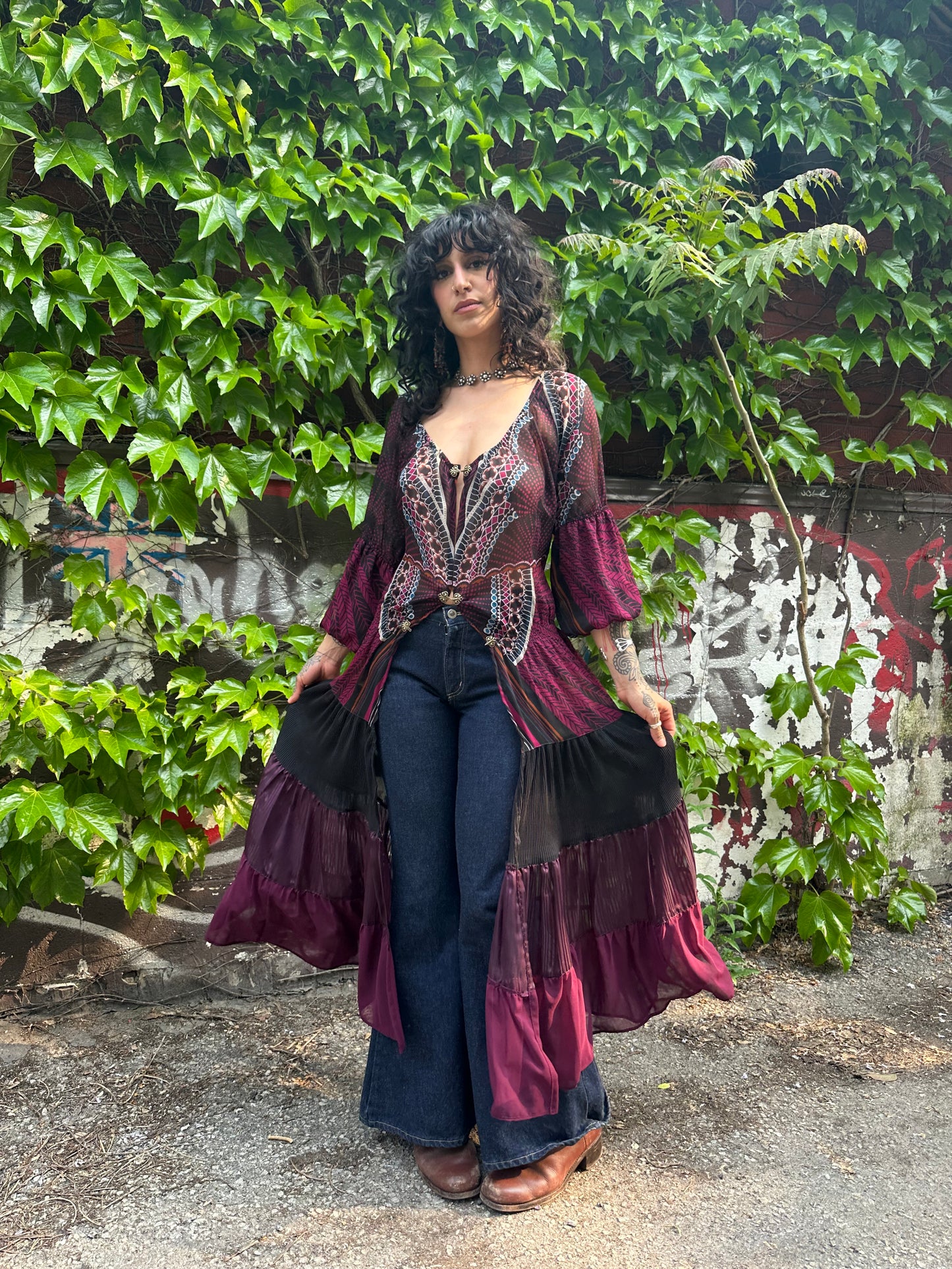 Sheer Maxi Dress