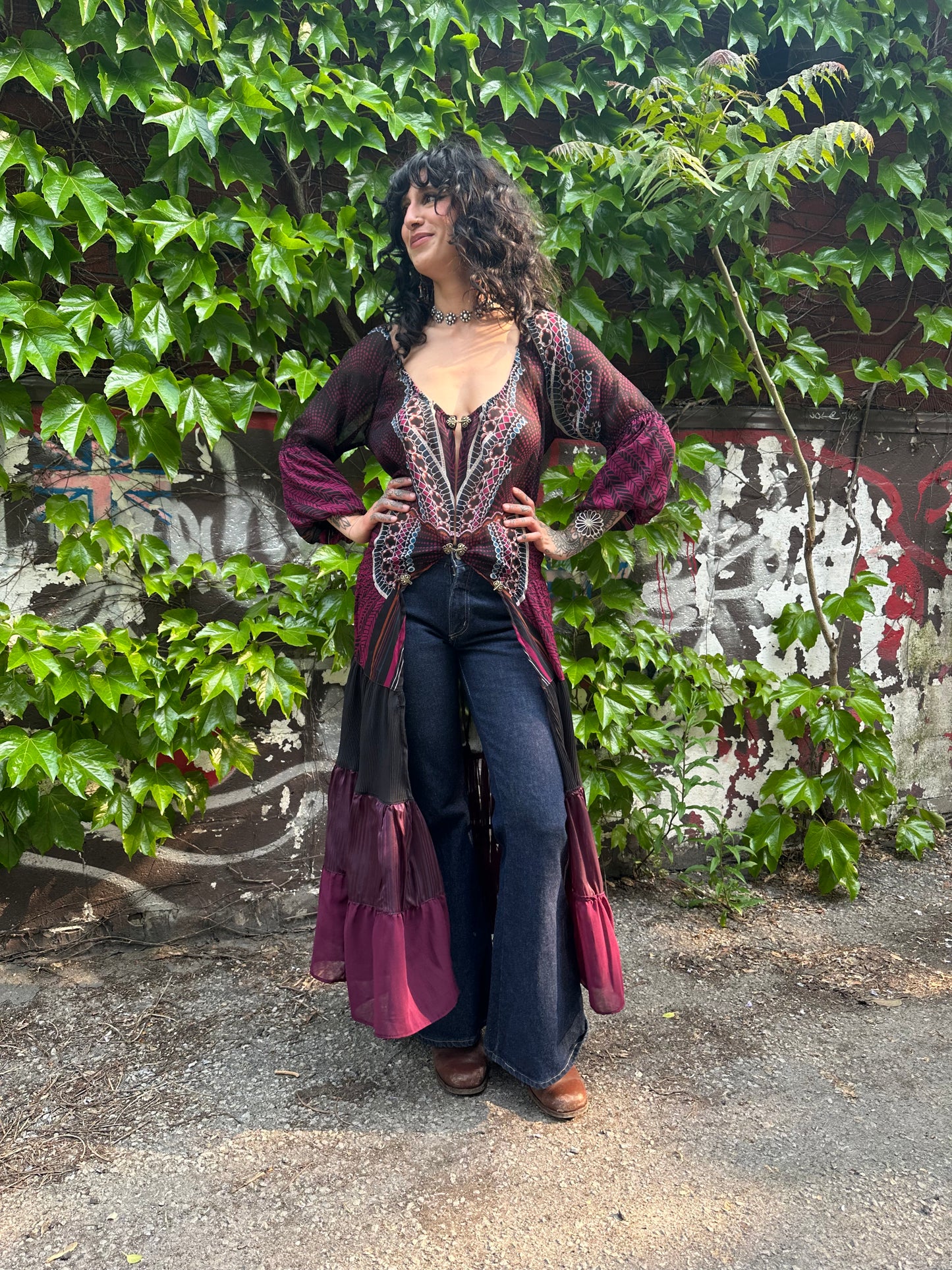 Sheer Maxi Dress