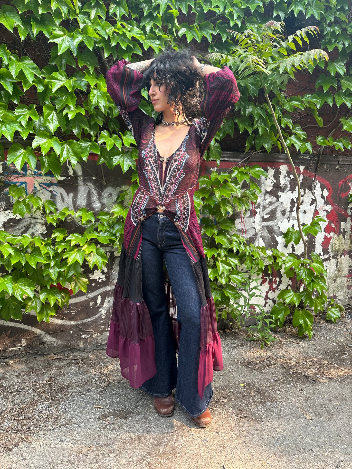 Sheer Maxi Dress