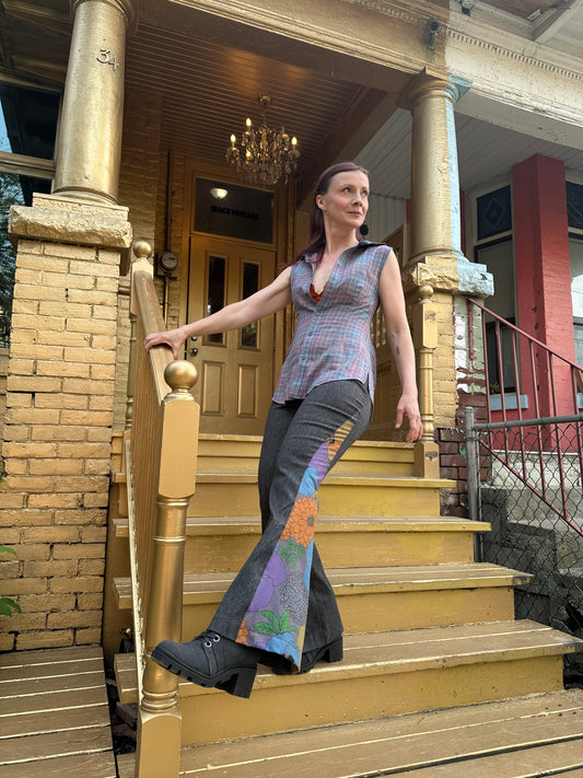 Retro 60’s Flare Pants